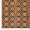 Amber - Orange Rust Abstract Geometric Upholstery Fabric 54 Inches"